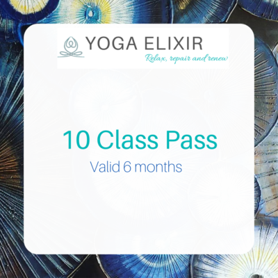 Yoga Elixir 10 Class Pass